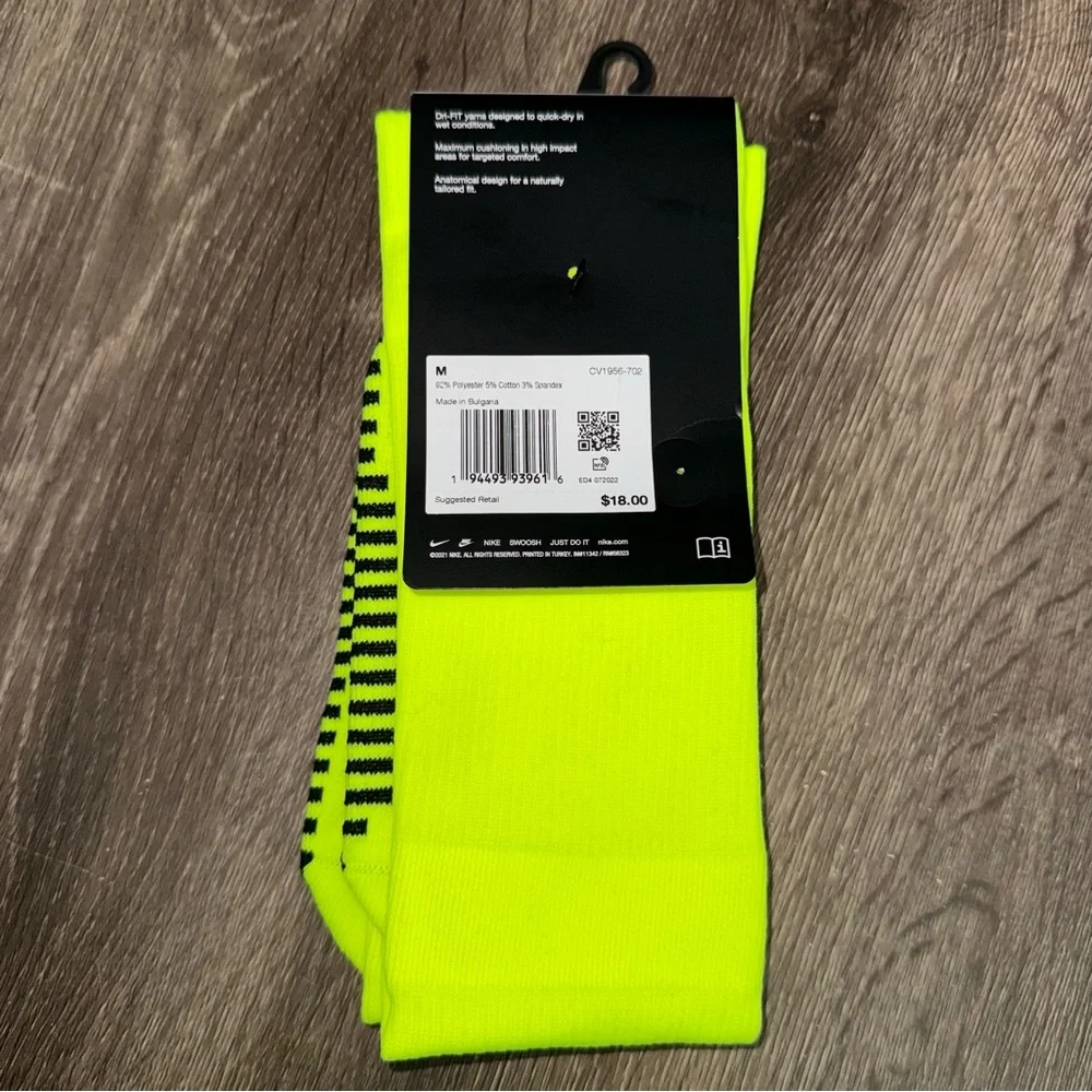 🆕 Nike MatchFit Soccer Socks Dri-FIT Knee High Medium Youth / Men / Women